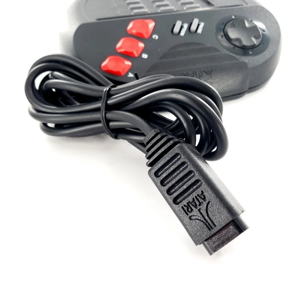 Genuine Atari Jaguar 3-Button Gamepad Controller w/ Box Excellent Tested & Works